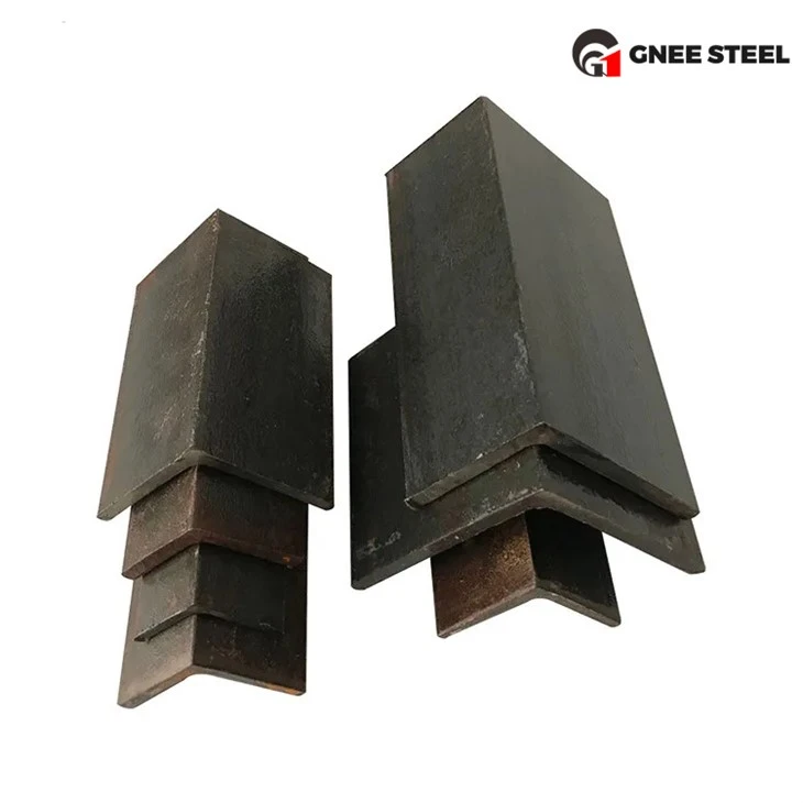 fer d'angle en acier doux de 80 mm x 80 mm x 6 mm laminé à chaud